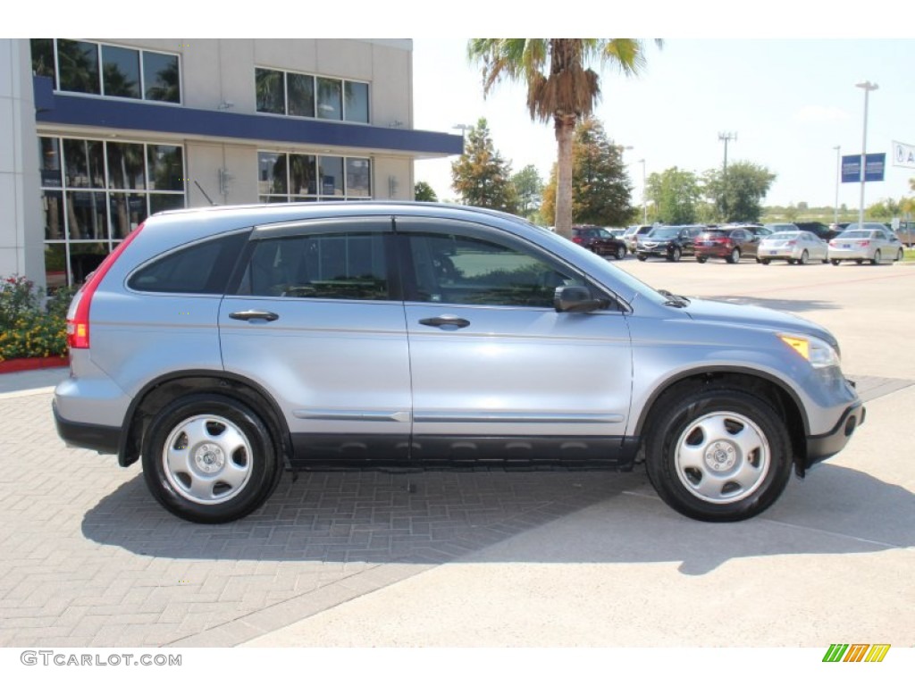 2007 CR-V LX - Glacier Blue Metallic / Gray photo #6