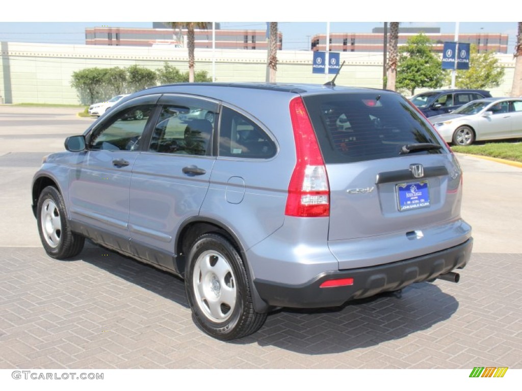 2007 CR-V LX - Glacier Blue Metallic / Gray photo #7