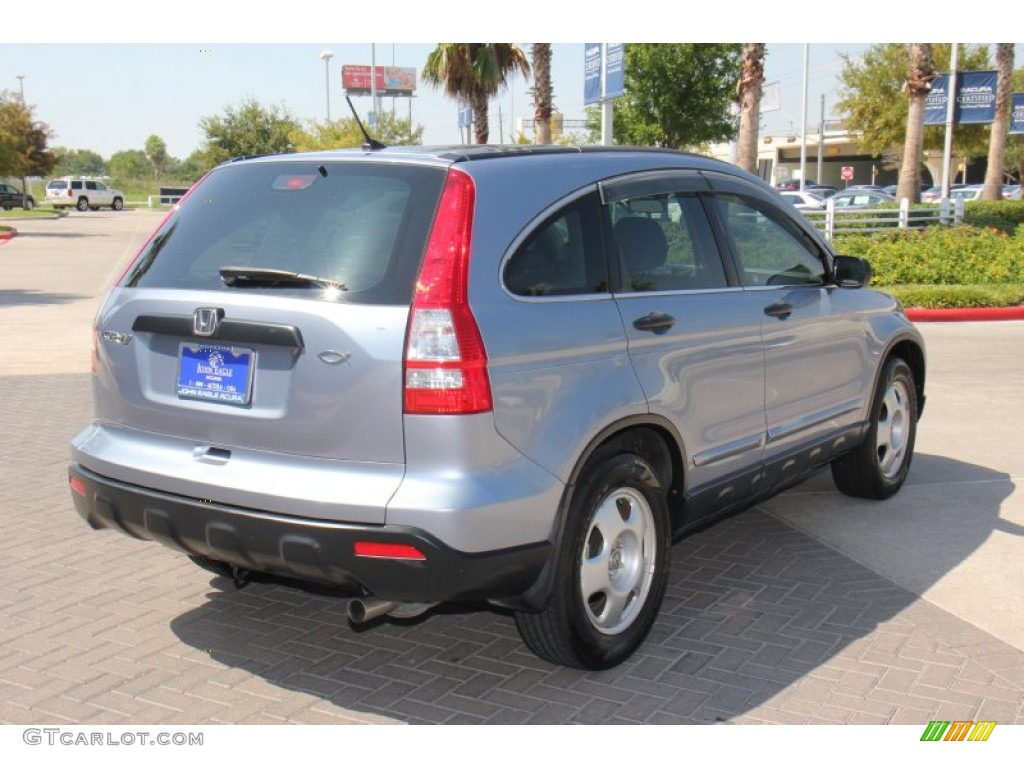 2007 CR-V LX - Glacier Blue Metallic / Gray photo #8