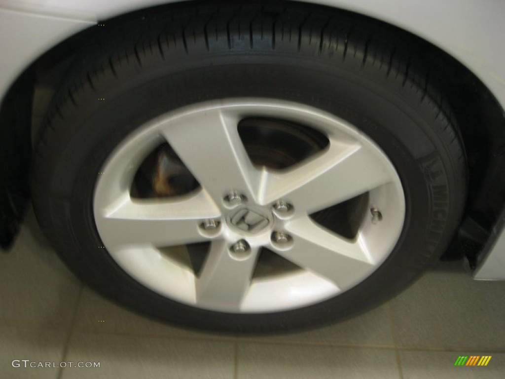 2008 Civic EX-L Sedan - Alabaster Silver Metallic / Gray photo #7
