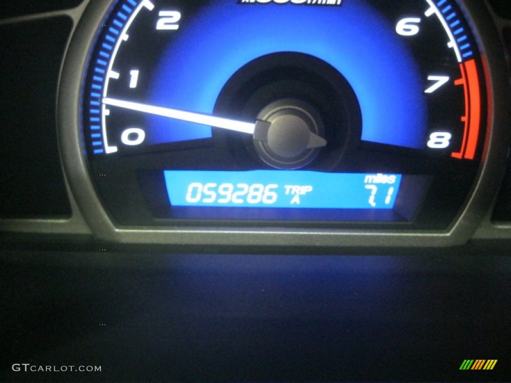 2008 Civic EX-L Sedan - Alabaster Silver Metallic / Gray photo #24