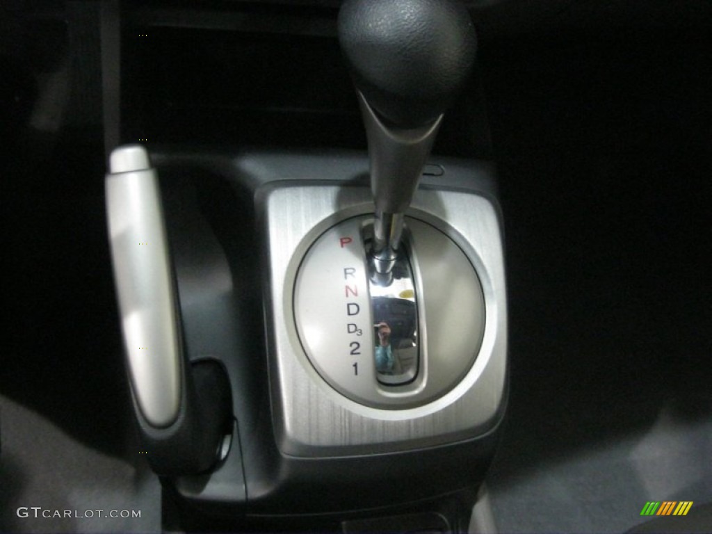 2008 Civic EX-L Sedan - Alabaster Silver Metallic / Gray photo #28