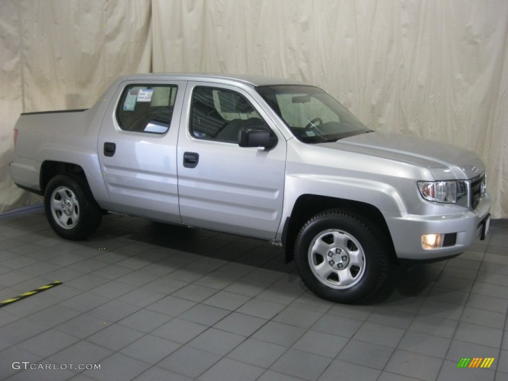 Alabaster Silver Metallic 2011 Honda Ridgeline RT Exterior Photo #71677840