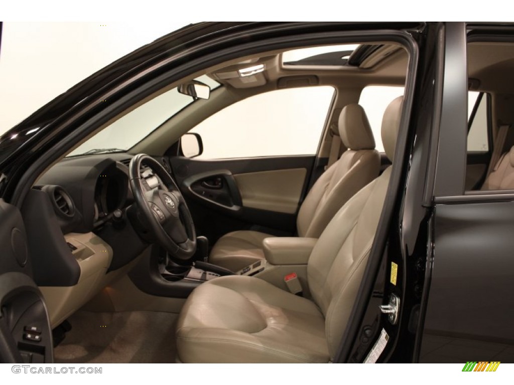 Sand Beige Interior 2010 Toyota RAV4 Limited 4WD Photo #71679100