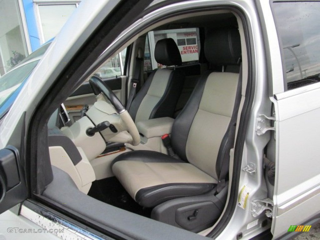 2008 Grand Cherokee Limited 4x4 - Bright Silver Metallic / Dark Slate Gray/Light Graystone photo #14