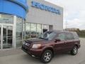 Dark Cherry Pearl 2008 Honda Pilot EX-L 4WD Exterior