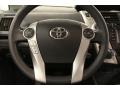 Dark Gray 2012 Toyota Prius v Five Hybrid Steering Wheel