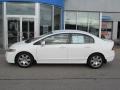 Taffeta White - Civic LX Sedan Photo No. 2
