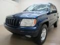 2000 Patriot Blue Pearlcoat Jeep Grand Cherokee Limited 4x4  photo #4