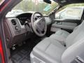 Steel Gray Interior Photo for 2013 Ford F150 #71681677