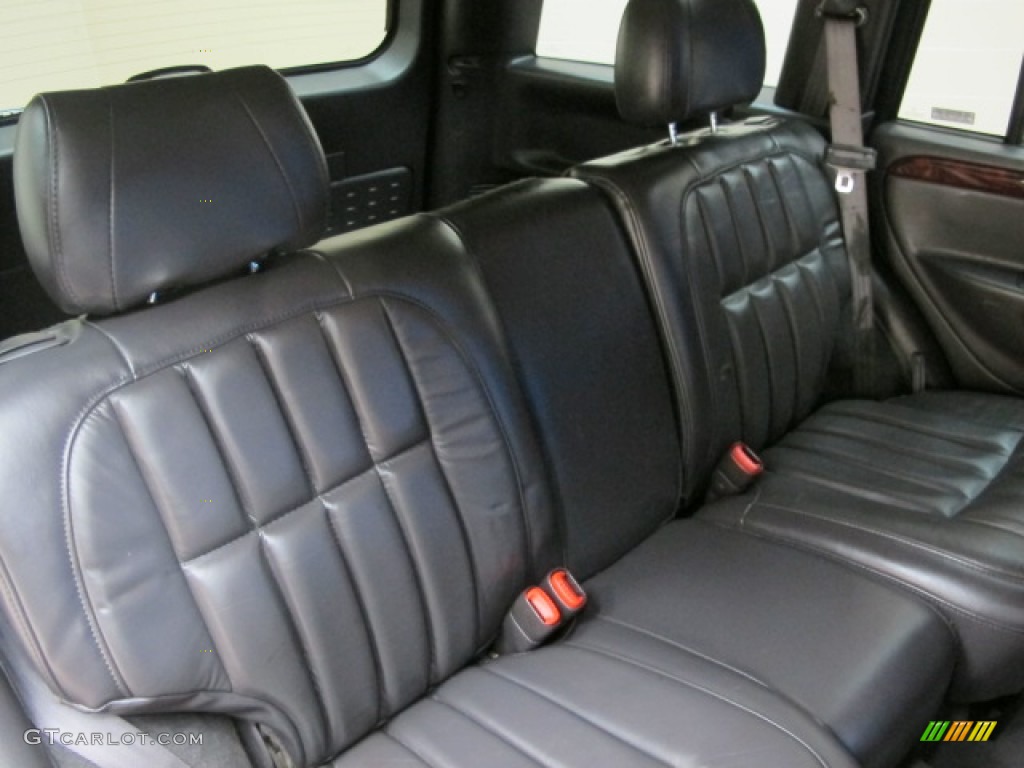 2000 Jeep Grand Cherokee Limited 4x4 Rear Seat Photo #71681764