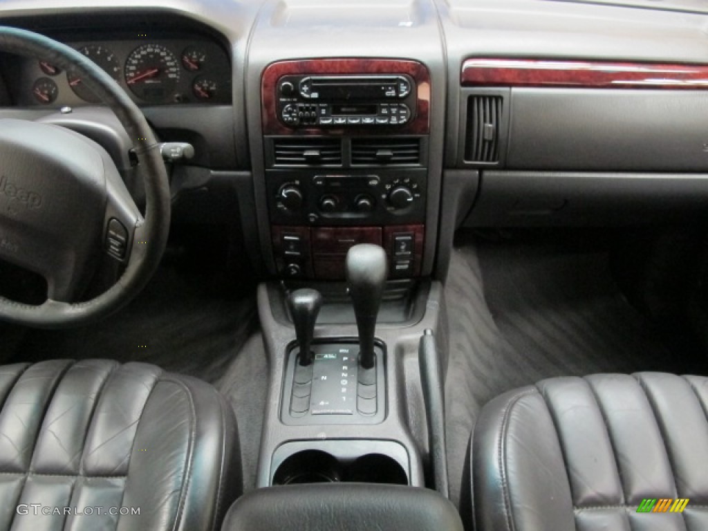 2000 Jeep Grand Cherokee Limited 4x4 Agate Dashboard Photo #71681791