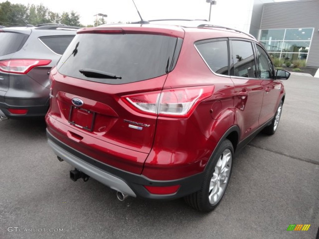 2013 Escape Titanium 2.0L EcoBoost 4WD - Ruby Red Metallic / Charcoal Black photo #2