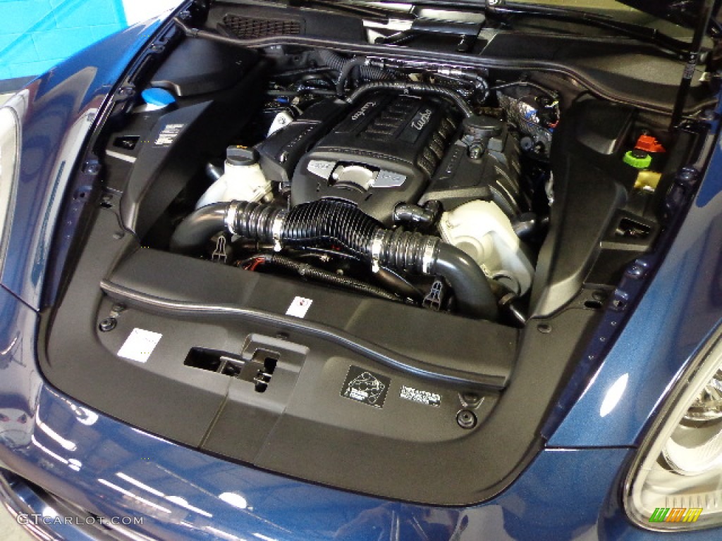 2012 Porsche Cayenne Turbo 4.8 Liter Twin-Turbo DFI DOHC 32-Valve VVT V8 Engine Photo #71682040