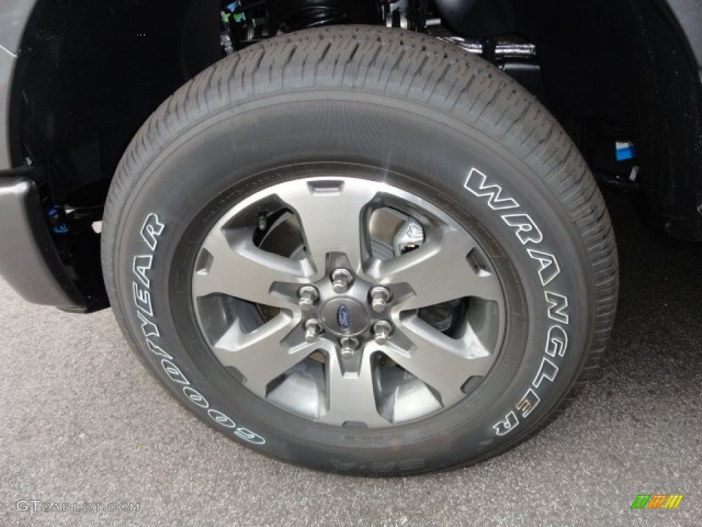 2013 Ford F150 XLT SuperCab 4x4 Wheel Photo #71682049