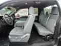 Steel Gray Interior Photo for 2013 Ford F150 #71682076