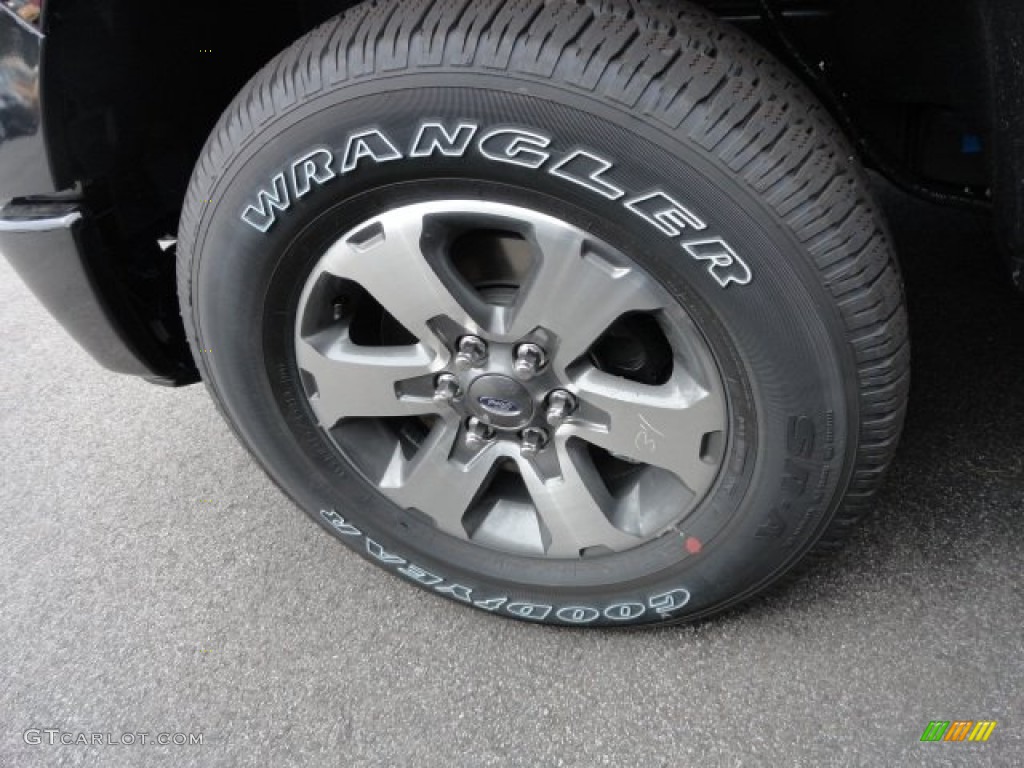 2013 Ford F150 STX SuperCab 4x4 Wheel Photo #71682214
