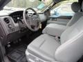 Steel Gray Interior Photo for 2013 Ford F150 #71682226