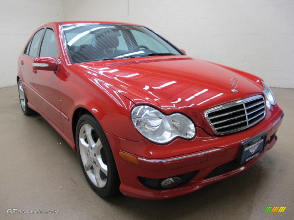 Mars Red Mercedes-Benz C