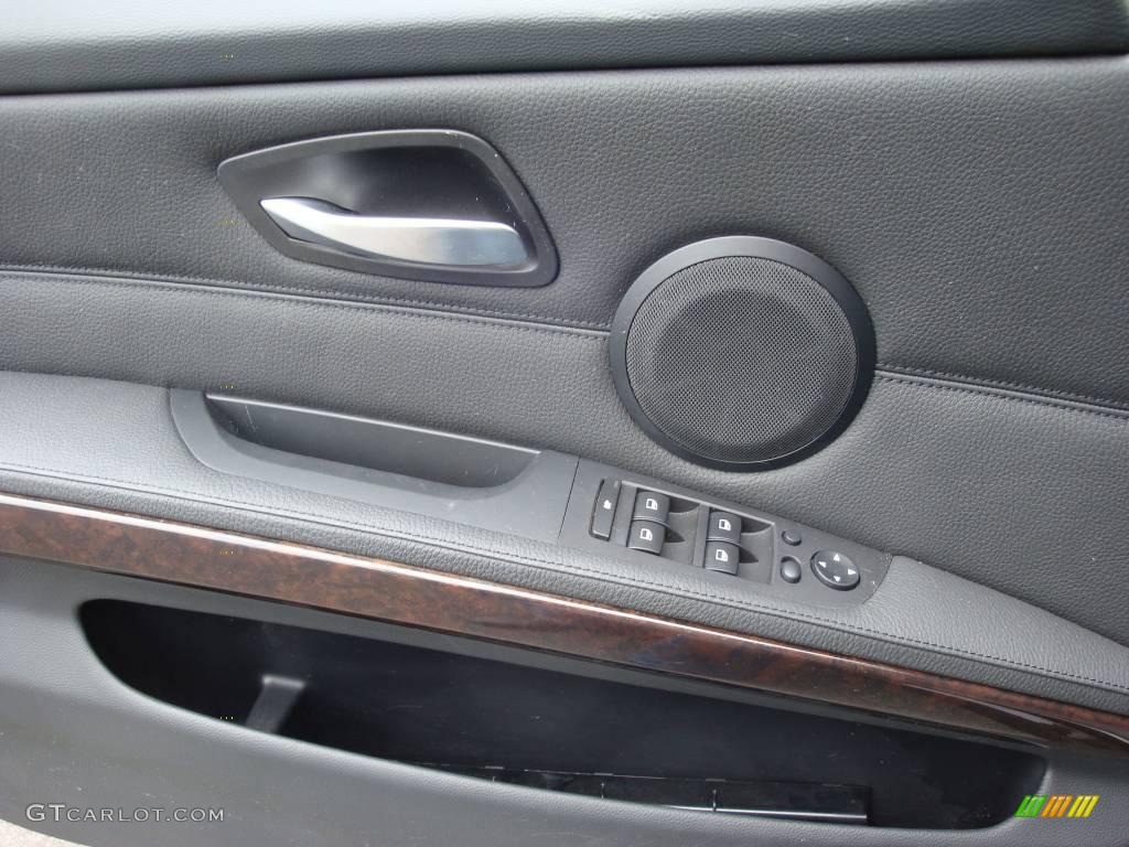 2007 3 Series 328xi Sedan - Jet Black / Black photo #8