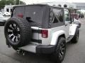 2011 Bright Silver Metallic Jeep Wrangler Sahara 4x4  photo #4