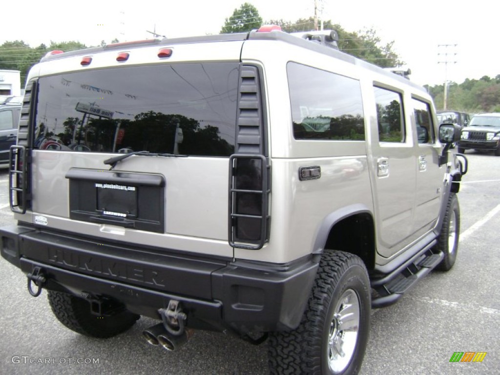 2003 H2 SUV - Pewter Metallic / Wheat photo #4