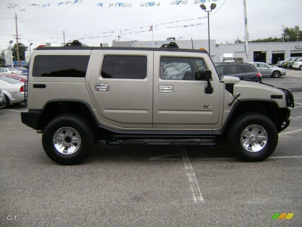 2003 H2 SUV - Pewter Metallic / Wheat photo #7