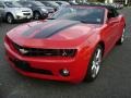 2011 Victory Red Chevrolet Camaro LT/RS Convertible  photo #1