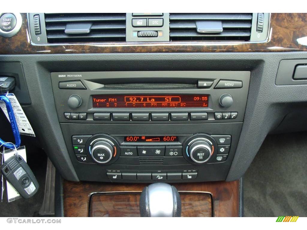 2007 3 Series 328xi Sedan - Jet Black / Black photo #11