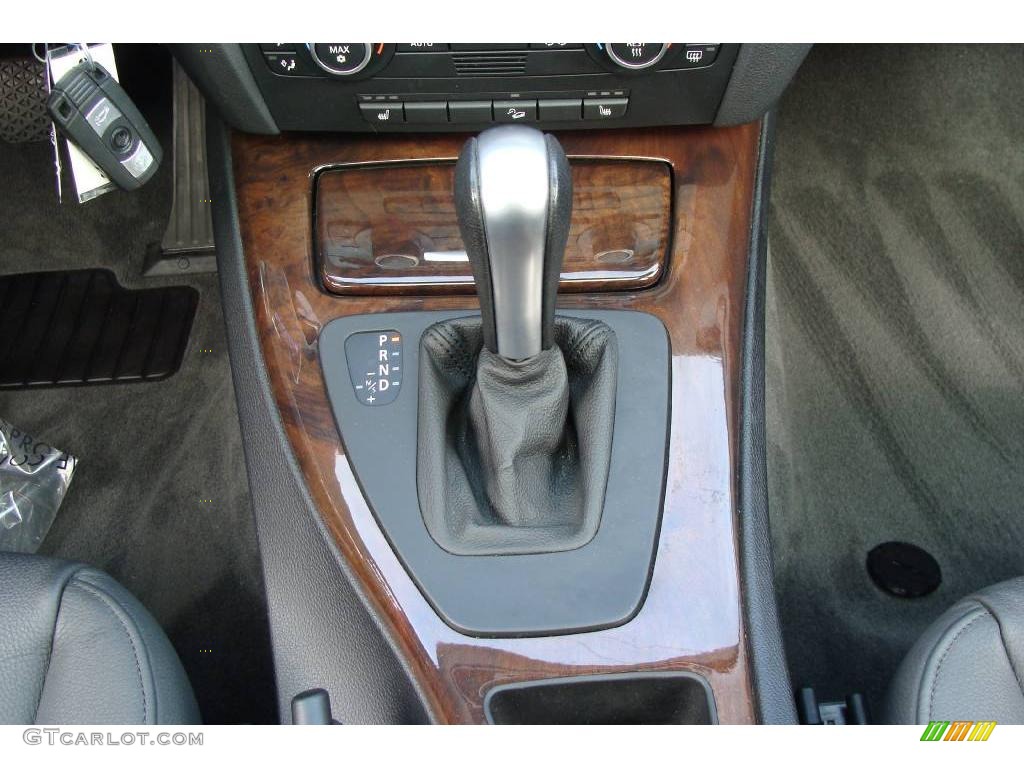 2007 3 Series 328xi Sedan - Jet Black / Black photo #12