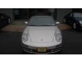Arctic Silver Metallic - 911 Carrera 4S Cabriolet Photo No. 2