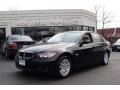 2007 Jet Black BMW 3 Series 328xi Sedan  photo #1
