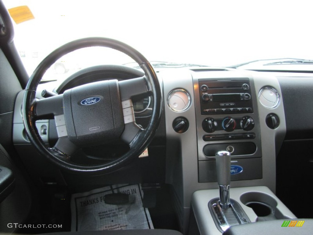 2004 F150 XLT SuperCrew 4x4 - True Blue Metallic / Medium/Dark Flint photo #14