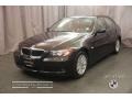 2007 Jet Black BMW 3 Series 328xi Sedan  photo #1