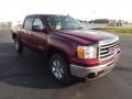 2013 Sonoma Red Metallic GMC Sierra 1500 SLE Crew Cab 4x4  photo #3