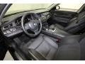 Black Nappa Leather Prime Interior Photo for 2009 BMW 7 Series #71690278