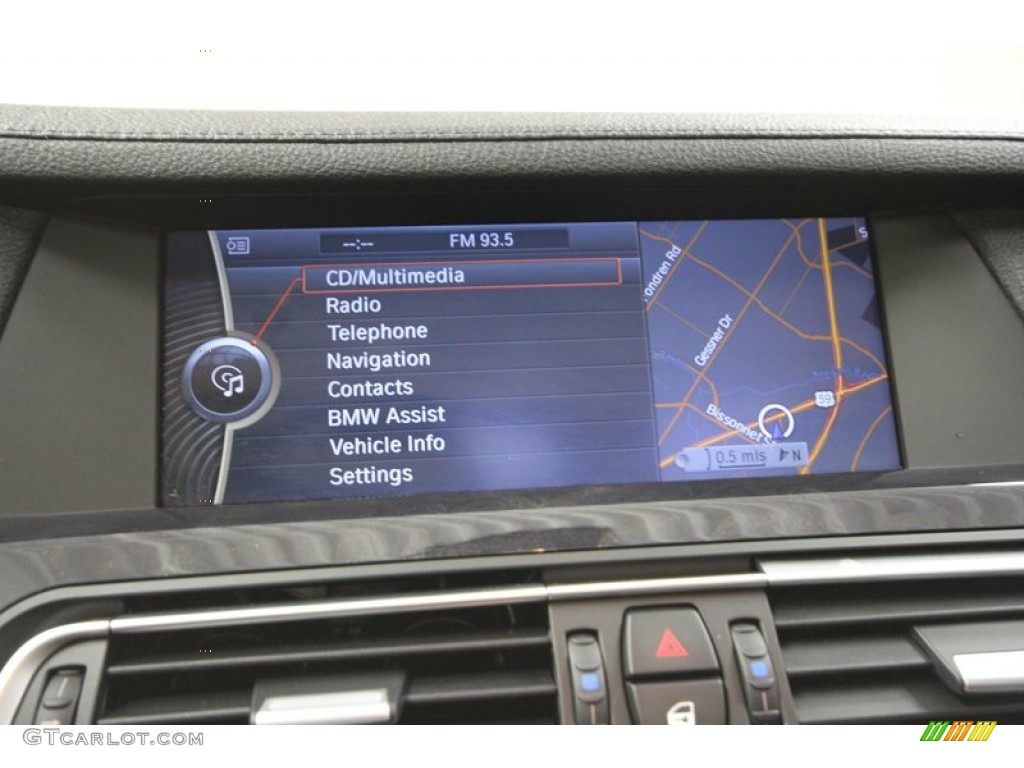 2009 BMW 7 Series 750i Sedan Navigation Photo #71690335