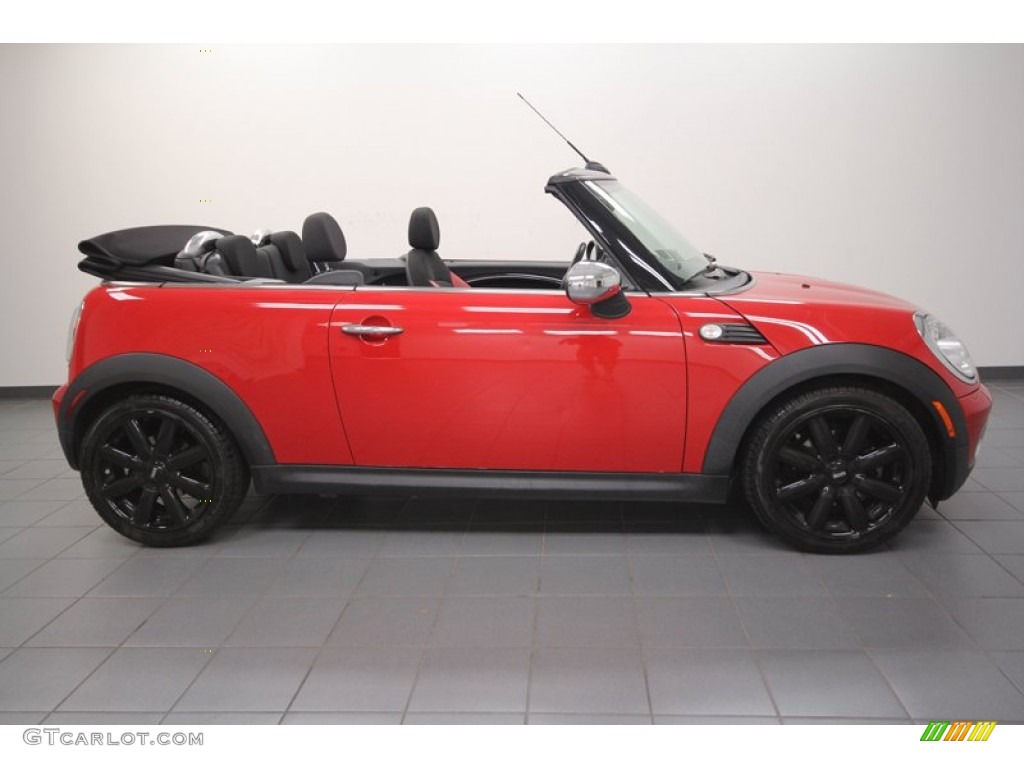 Chili Red 2009 Mini Cooper Convertible Exterior Photo #71690683