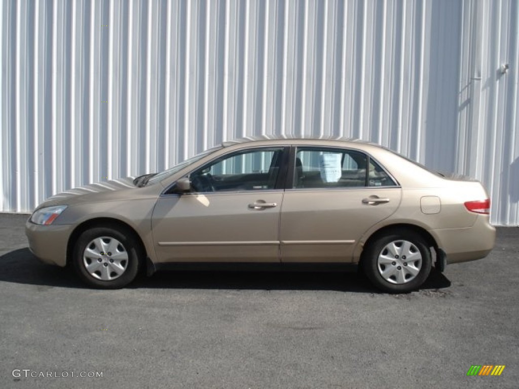 2003 Accord LX Sedan - Desert Mist Metallic / Ivory photo #1