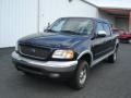 True Blue Metallic 2003 Ford F150 XLT SuperCrew 4x4 Exterior