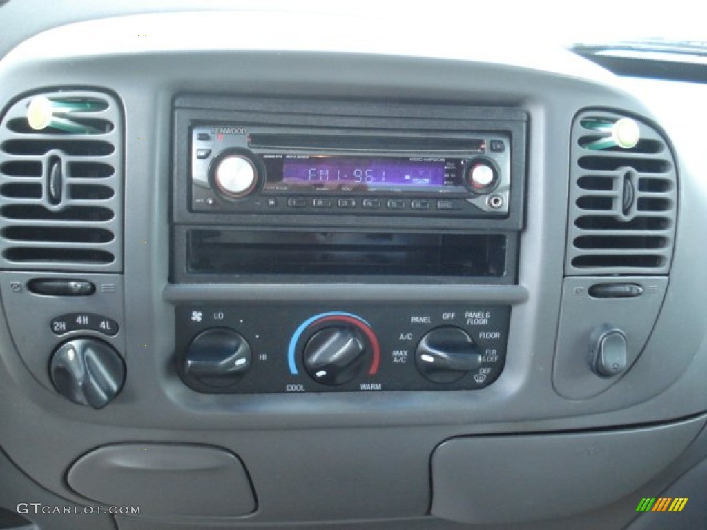 2003 F150 XLT SuperCrew 4x4 - True Blue Metallic / Medium Graphite Grey photo #12