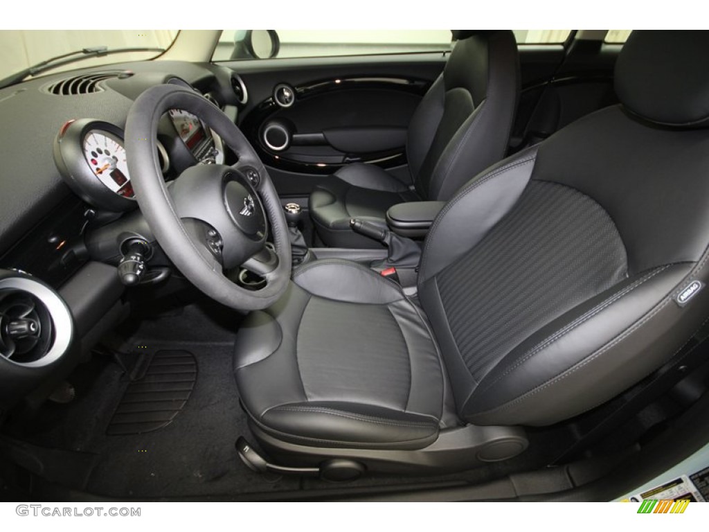 2013 Cooper Clubman - Ice Blue / Punch Carbon Black Leather photo #3