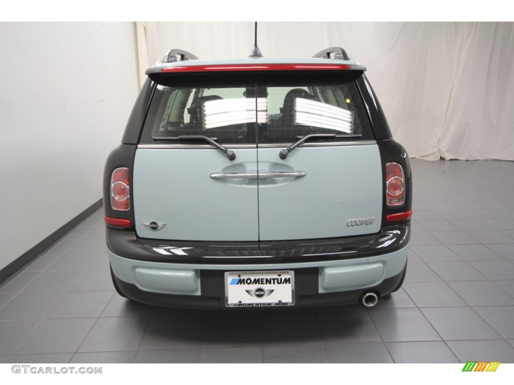 2013 Cooper Clubman - Ice Blue / Punch Carbon Black Leather photo #10