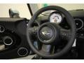 2013 Mini Cooper Punch Carbon Black Leather Interior Steering Wheel Photo