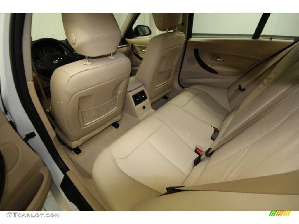 2013 3 Series 328i Sedan - Mineral White Metallic / Venetian Beige photo #23