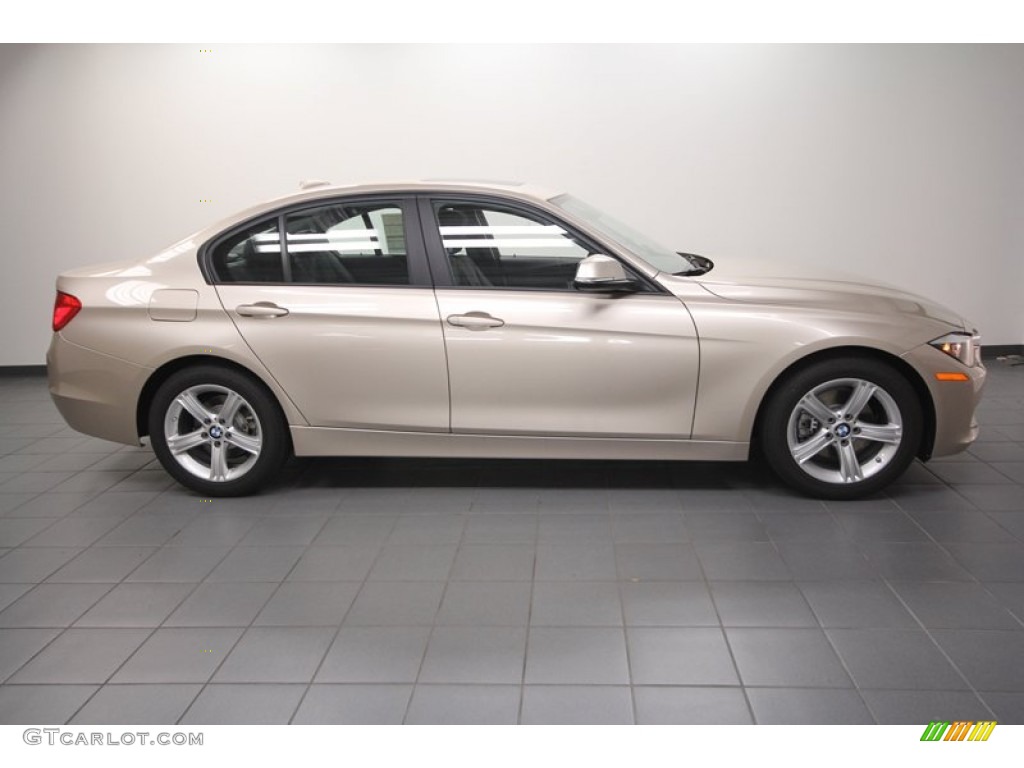 2013 3 Series 328i Sedan - Orion Silver Metallic / Black photo #2