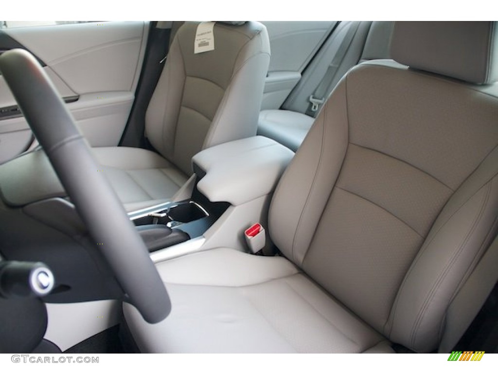 Gray Interior 2013 Honda Accord EX-L V6 Sedan Photo #71692972