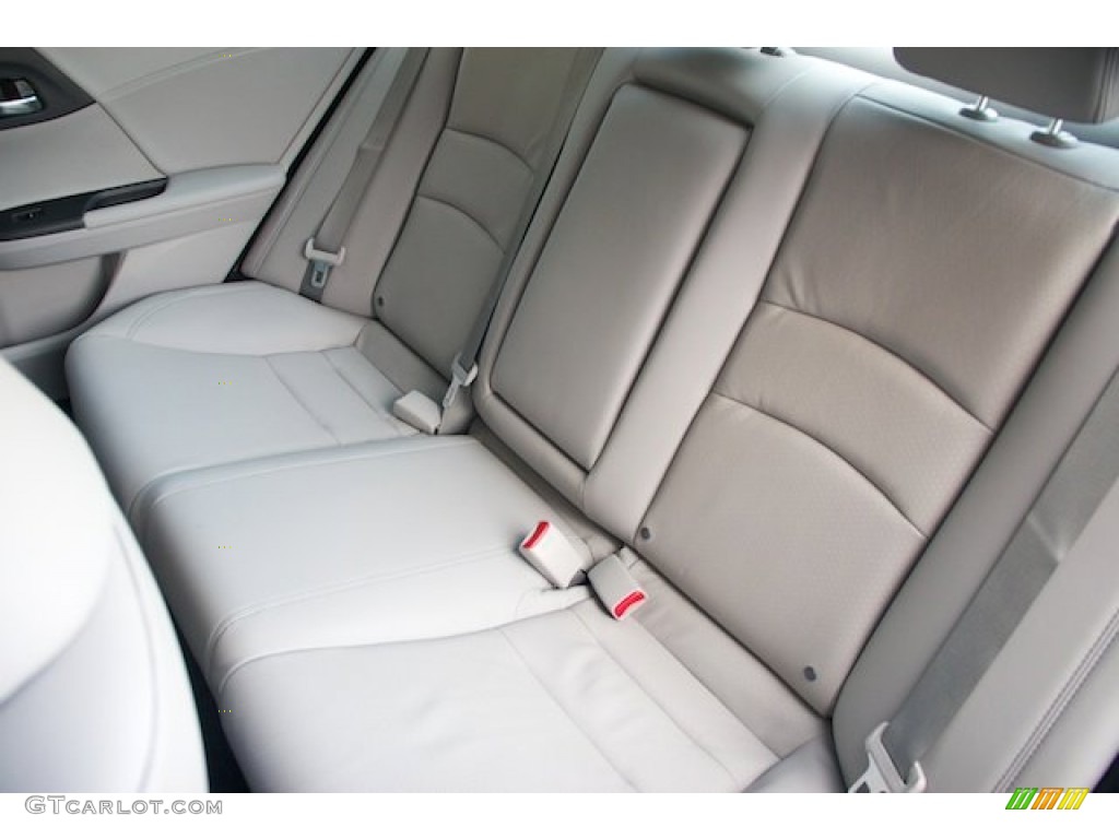 Gray Interior 2013 Honda Accord EX-L V6 Sedan Photo #71693015