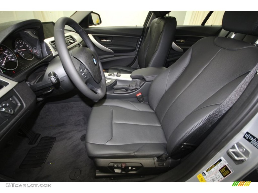 2013 3 Series 328i Sedan - Glacier Silver Metallic / Black photo #3