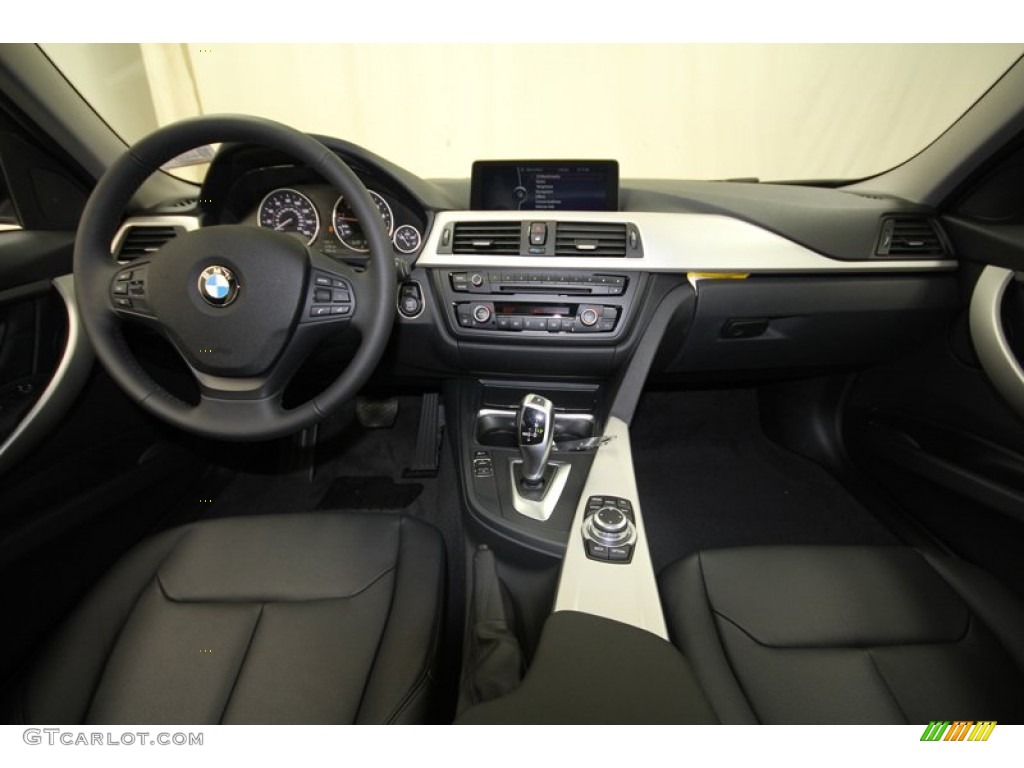 2013 3 Series 328i Sedan - Glacier Silver Metallic / Black photo #4